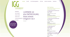 Desktop Screenshot of iggberlin.de