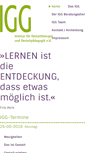Mobile Screenshot of iggberlin.de
